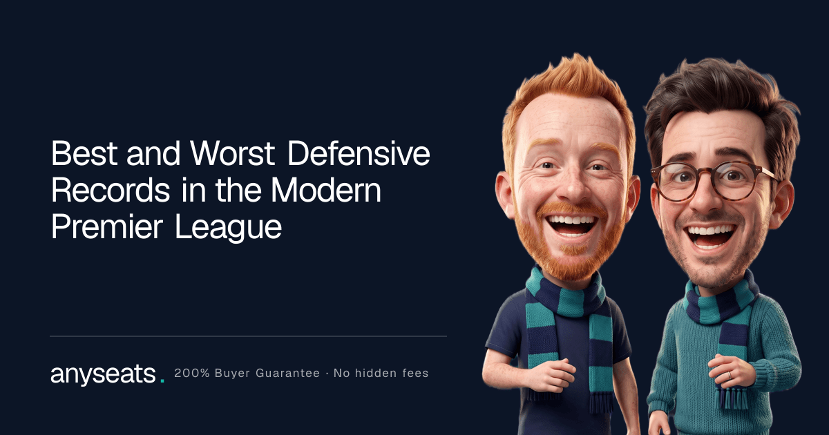Best and Worst Defensive Records in the Modern Premier League