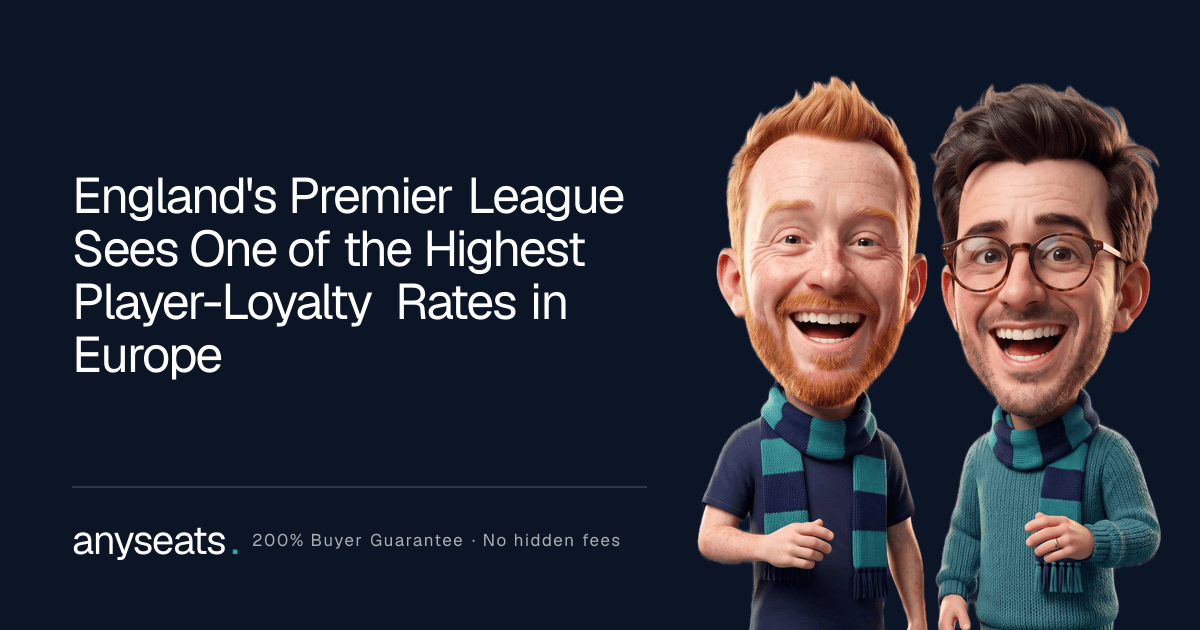England's Premier League Sees One of the Highest Player-Loyalty Rates in Europe