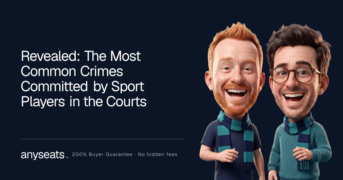Revealed: The Most Common Crimes Committed by Sport Players in the Courts