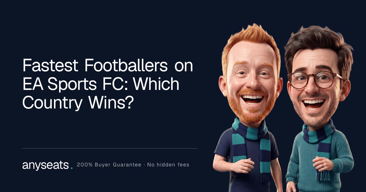 Fastest Footballers on EA Sports FC: Which Country Wins?