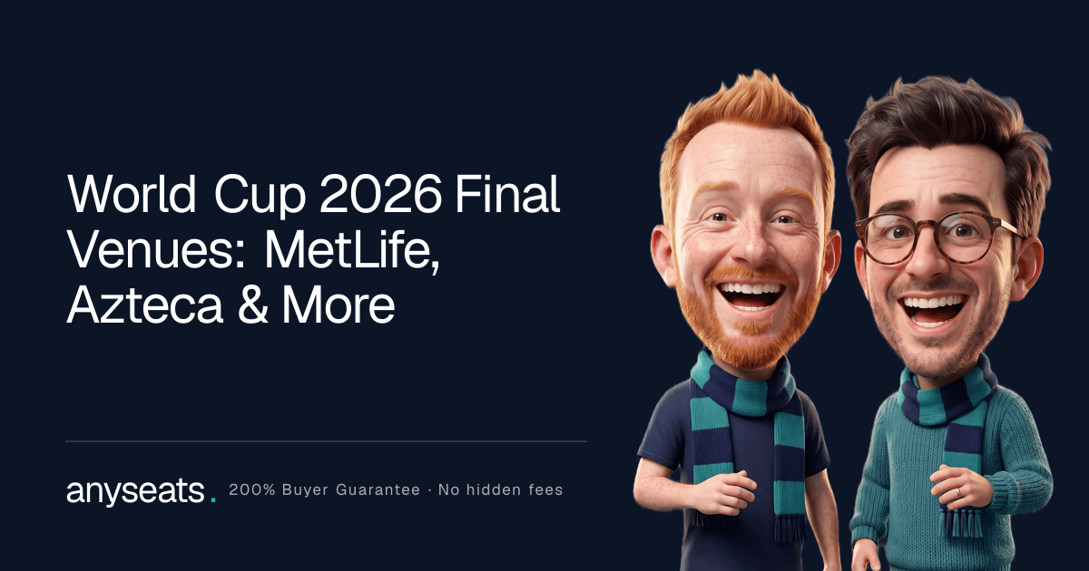 World Cup 2026 Final Venues: MetLife, Azteca & More