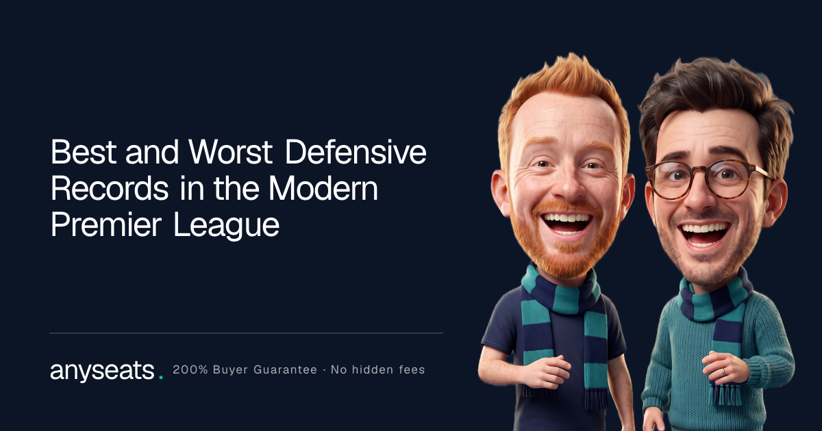 Best and Worst Defensive Records in the Modern Premier League