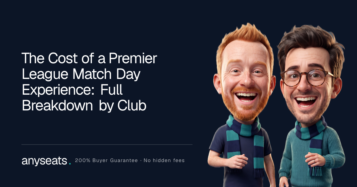The Cost of a Premier League Match Day Experience: Full Breakdown by Club