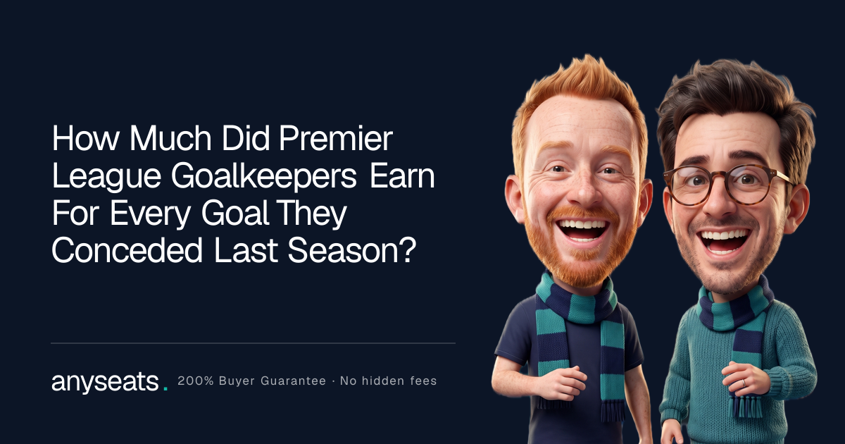 How Much Did Premier League Goalkeepers Earn For Every Goal They Conceded Last Season?